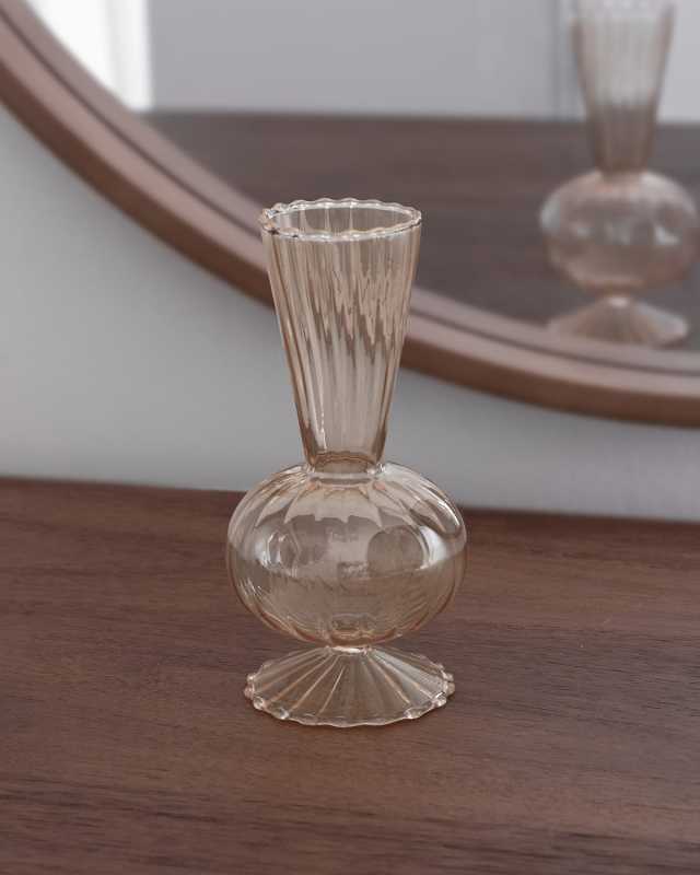 Glass Cambridge Beth 6" Bud Vases, Set of 2